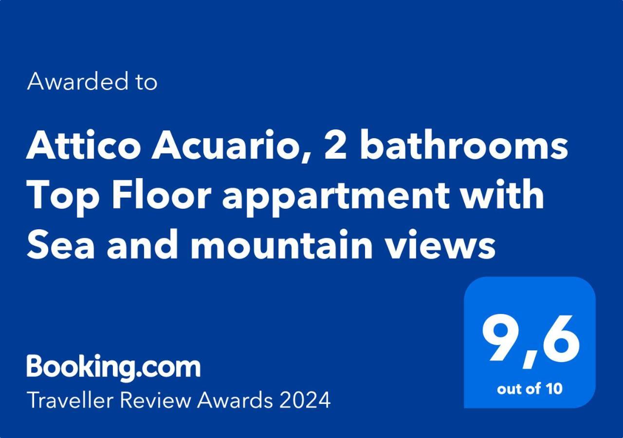 Attico Acuario, 2 Bathrooms Top Floor Appartment With Sea And Mountain Views ベナルマデナ エクステリア 写真